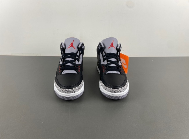 women edition Air Jordan 3 Retro "Black Cement" DM0967-101