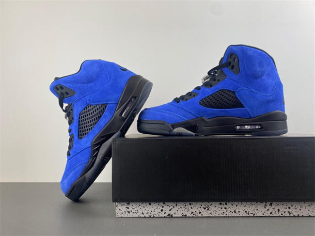Air Jordan 5 Retro Blue Suede DD0587-400